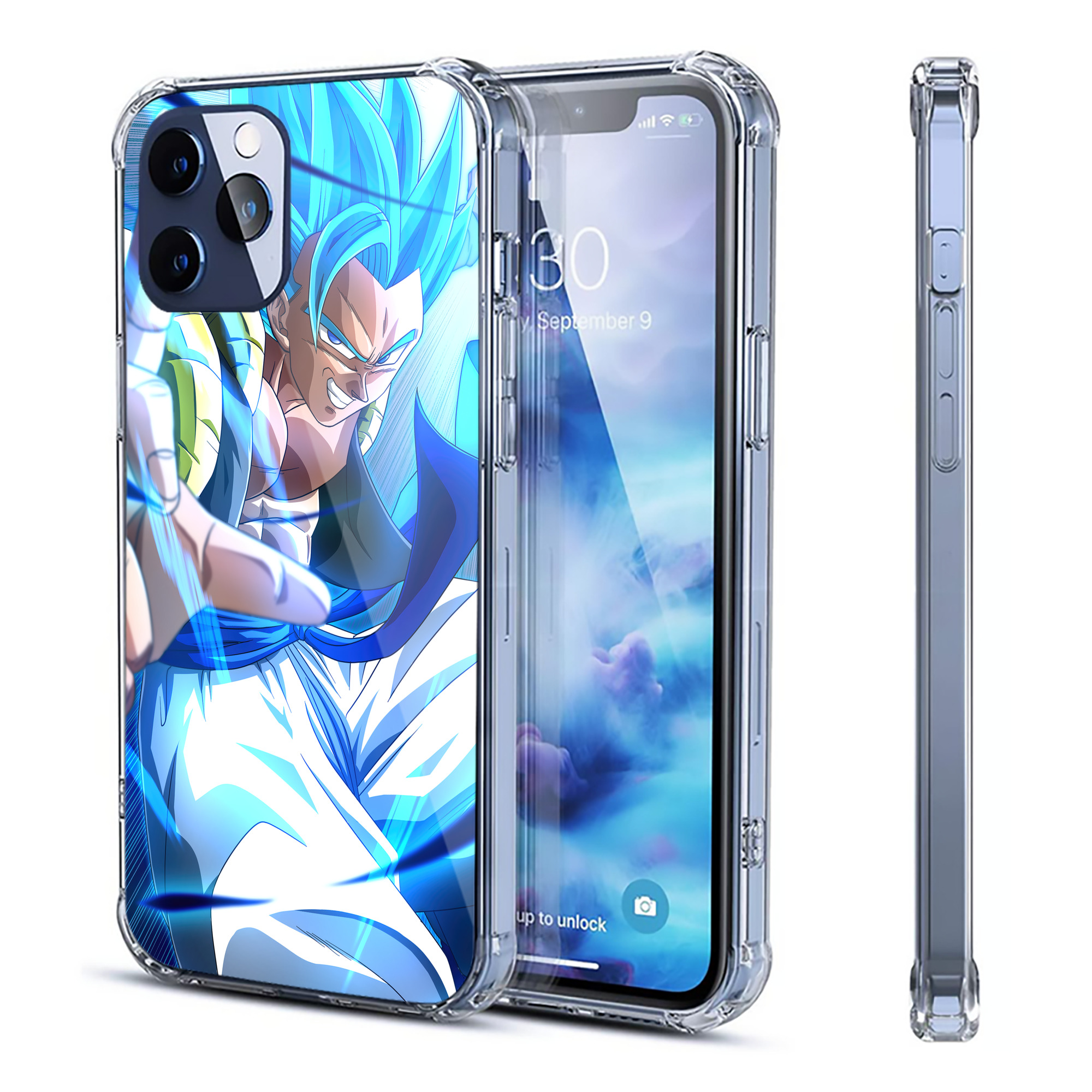 （画像用） ドラゴンボール DRAGON BALL 【iPhone 12シリーズ対応】透明スマホケース（クリアソフトケース）